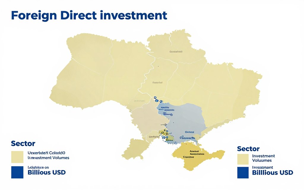 Структура прямих іноземних інвестицій в Україну
