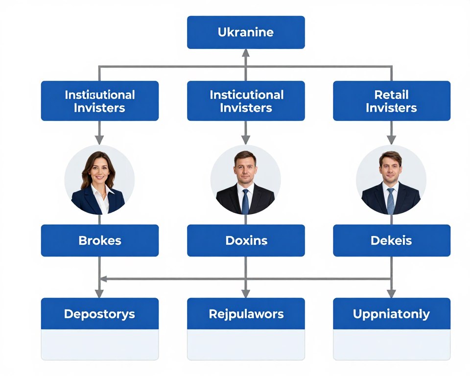 Структура учасників фондового ринку України